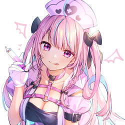 VTuber, hololive_art / お注射の時間ですよ〜 / April 11th, 2021