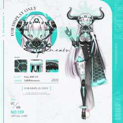 live2d / No.139-VTuber Design Commission / June 20th, 2023