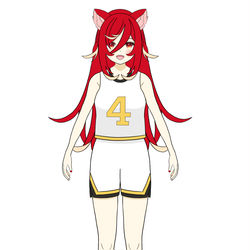 Vtuber / ミリア団長 バスケットユニフォーム　'230815 / August 27th, 2023