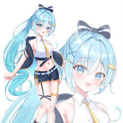 VTuber, IRIAM / 【仕事イラスト】海凪菜央 / September 24th, 2023