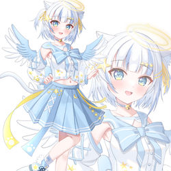 VTuber, IRIAM / 【仕事イラスト】星月てん / December 25th, 2023