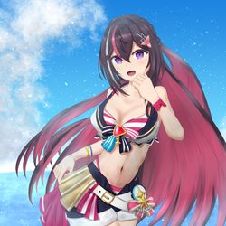 VTuber, AZKi, AZKiART / 水着アズきち