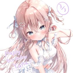 ゆなちゃんお誕生日イラスト / April 8th, 2025