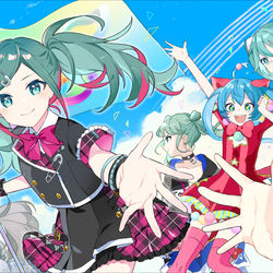 hatsune miku, VOCALOID, Journey / Journey