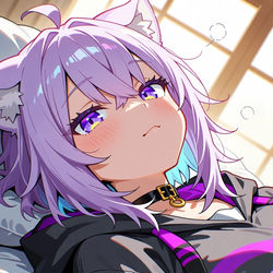hololive, AI-generated, VTuber / 「ぽやぽやするよ～」
