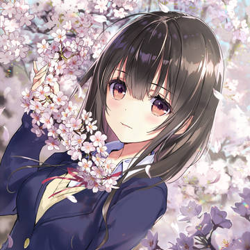 original, girl, high school girl / JKと桜2020春