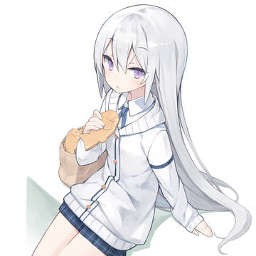 original, cardigan uniform, original 7,500+ bookmarks / たい焼き