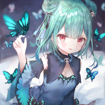 Rushia Uruha, Uruha Rushia fanart, necromancer / 闇と光のネクロマンサー🦋