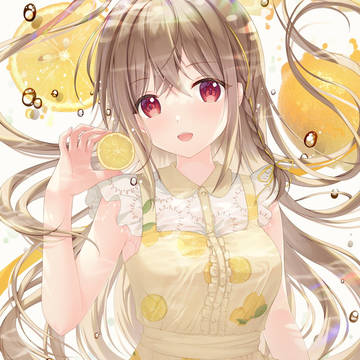 Shiori Maeda, clothed breasts, summer dress / レモネード🍋