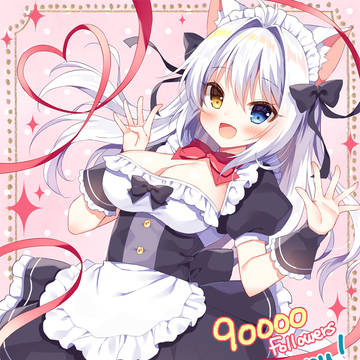 original, cat ears, maid uniform / アイナちゃん