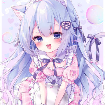 girl, cat girl, loli / ご注文お伺いします♡