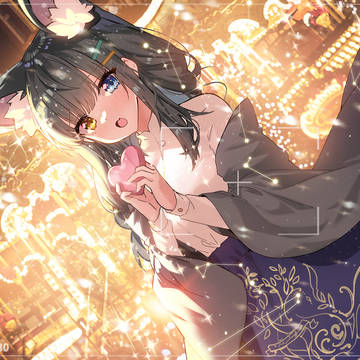 original, girl, illustration / 【リクエスト】💕どきどき冬のデート