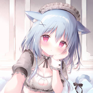 original, maid, loli / 「おきゅいんしました…♡」