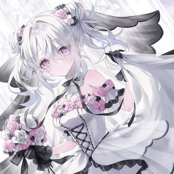 virtual YouTuber, girl, dress / 1stAnniversary