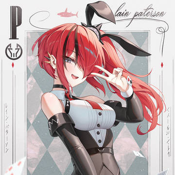 girl, ponytail, bunny girl / レイン・パターソン❤️‍🔥