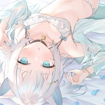 Gawr Gura, GawrGura, virtual YouTuber / ねこぐら