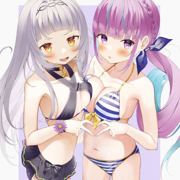 Hololive, virtual YouTuber, Minato Aqua / あくしおちゃん