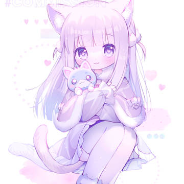 Skeb, commission, animal ears / Skeb