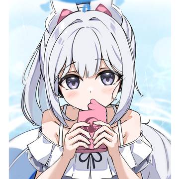 Blue Archive, girl, swimsuit / 月雪ミヤコ（水着）