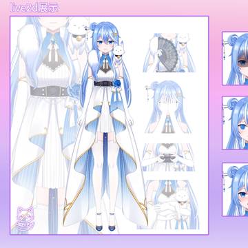 Virtual Youtuber, original, virtual YouTuber / live2d原画展示