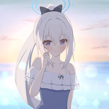 Blue Archive, BlueArchive, Miyako Tsukiyuki / 水着ミヤコ