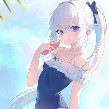Blue Archive, BlueArchive, long hair / 月雪ミヤコ