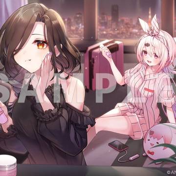 work illustration, Nijisanji, Tomoe Shirayuki / お仕事 にじさんじ×パーフェクトワン