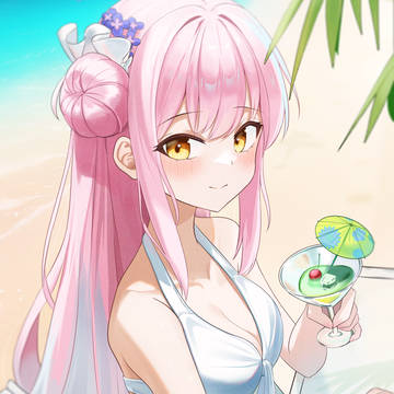 girl, fanart, BlueArchive / mika