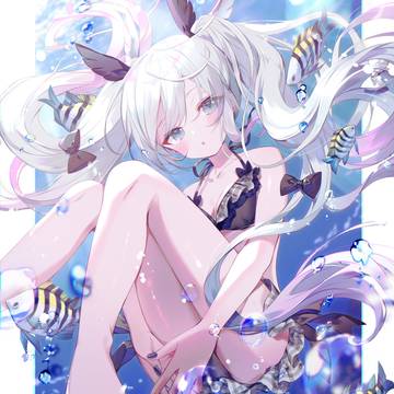 original, creation, girl / たゆたう