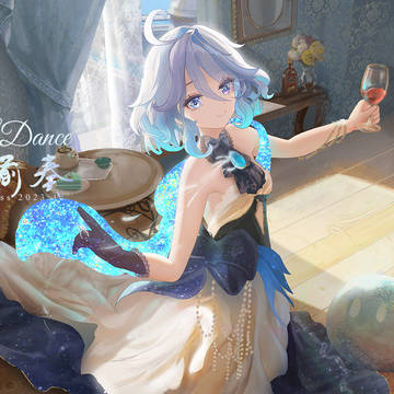 girl, beautiful, Genshinlmpact / Prelude of Dance|舞会前奏