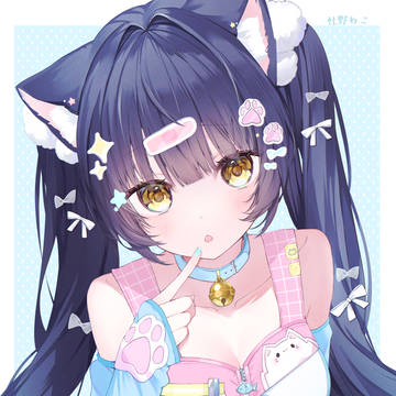 original, creation, girl / おねだりにゃんこ