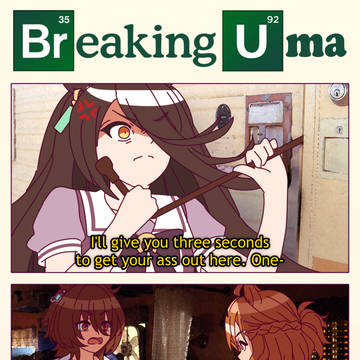 Uma Musume Pretty Derby, Umamusume, 4koma manga / Breaking Uma