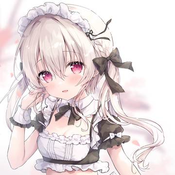 girl, original, maid / 黒メイドめいちゃん