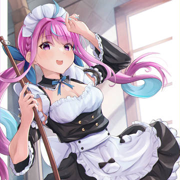 virtual YouTuber, Hololive, virtual YouTuber / 「あっ、おはようございますご主人様♪」