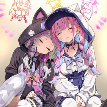 Shion Murasaki, Minato Aqua, Hololive / クソガキs