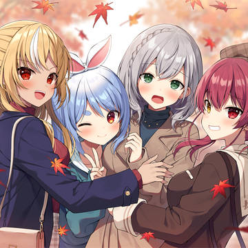Hololive, Usada Pekora, Houshou Marine / 🍂🍁