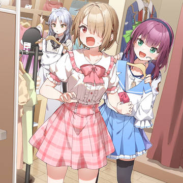 Heaven Burns Red, AngelBeats!, Kayamori Ruka / こういう服も似合うんじゃない？