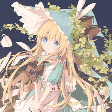 blonde, girl, witch hat / アリス