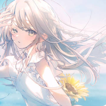 original, girl, summer / 陽射し