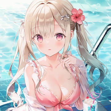 girl, original, swimsuit / Cream Soda