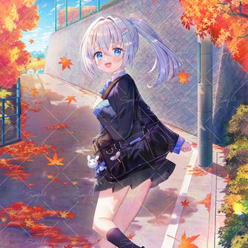 work illustration, virtual YouTuber, Virtual YouTuber 1000+ bookmarks / 【お仕事】天使なのさん誕生日記念グッズイラスト
