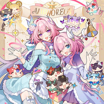 Honkai: Star Rail, Honkai: Star Rail 1000+ bookmarks, smile / 萌萌黄金裔大合照~