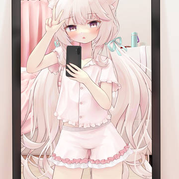 girl, loli, cat ears / ｖ