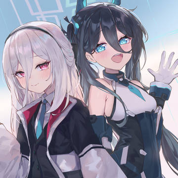 Key (Blue Archive), Kei, Alice Tendou / ケイ＆アリス💕