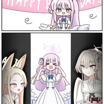 Blue Archive, BlueArchive, Seia Yurizono / Happy birth day