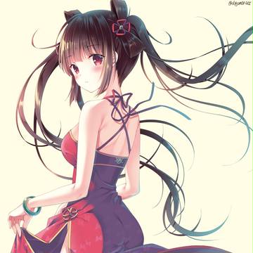 China dress, ray, original / チャイナドレス娘