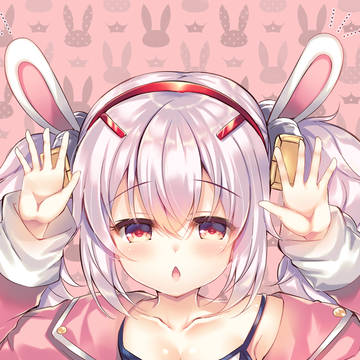 Azur Lane, Laffey, Laffey (Azur Lane) / みてみて指揮官、うさぎさん