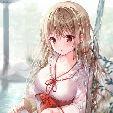 original, breasts, Shiori Maeda / 「心も体も浄化にできるように」