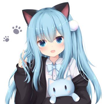 original, Nekoha Shizuku, cat ears / 雫ちゃん