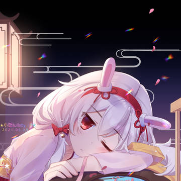 Azur Lane, Laffey (Azur Lane), twin pig tails / 拉菲-夏夜小憩